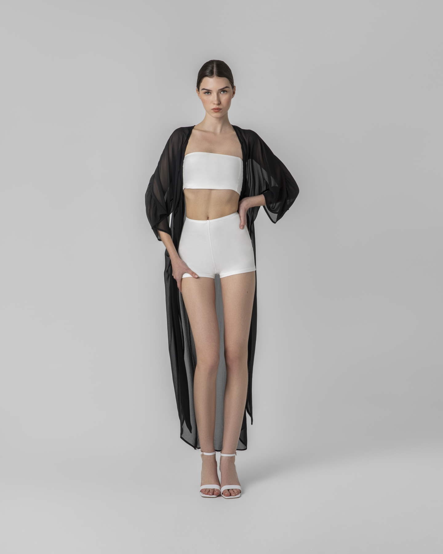 STRAPLESS TOP SET